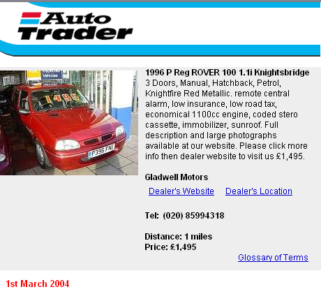 gshaw autotrader ad