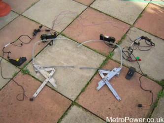 electric windows components