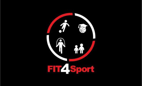 Fit4Sport logo on black background