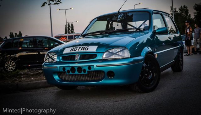 Tom Byng&#039;s Rover 100 Track Car